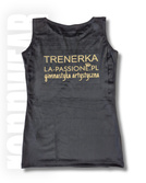 LA PASSIONE | Koszulka klubowa trenerska BR + PERSONALIZACJA | welur | folia | rennWEAR