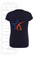 ACRO FUTURE | T-shirt damski czarny