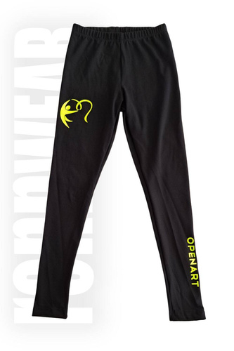 OPEN ART | Legginsy klubowe długie | rennWEAR