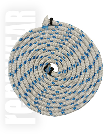 Skakanka | biały niebieski | rennWEAR