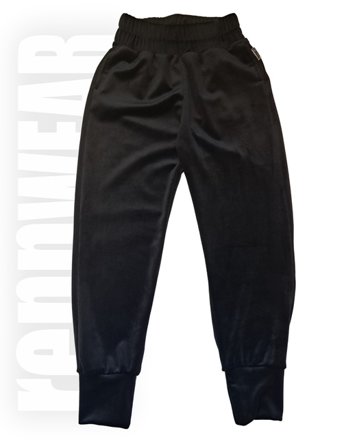 LA PASSIONE | Spodnie klubowe | welur | rennWEAR