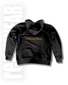 Bluza wkładana z kapturem | folia brokatowa