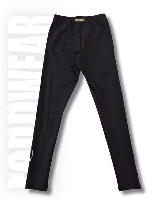 DOMINI OPOLE | Legginsy długie BASIC | bawełna | folia | rennWEAR