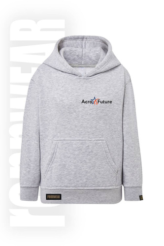 ACRO FUTURE | Bluza z kapturem szary
