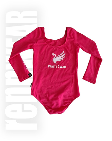 WHITE SWAN | Body DR bawełna hot pink | DTF | rennWEAR