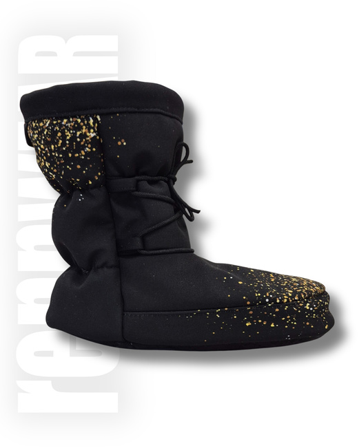 GOLDEN DUST | Booties | Botki | Ciepłe Buty do rozgrzewki | Ocieplacze | unicorn | rennWEAR