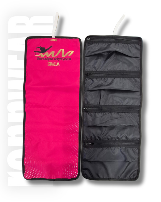 Kosmetyczka rozkładana ROLLER | rennWEAR | PRODUKCJA NA ZAMÓWIENIE z GRAFIKĄ I LOGO KLIENTA