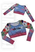 ALEXIA DANCE STUDIO | Top (sublimacja full print) | rennWEAR