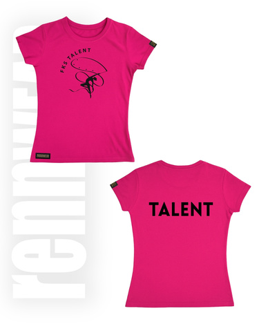 TALENT | Koszulka taliowana | wiskoza | DTF | rennWEAR