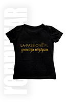 LA PASSIONE | Koszulka klubowa KR + PERSONALIZACJA | welur | folia | rennWEAR