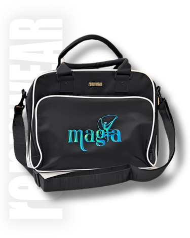 MAGIA | Torba retro treningowa | folia