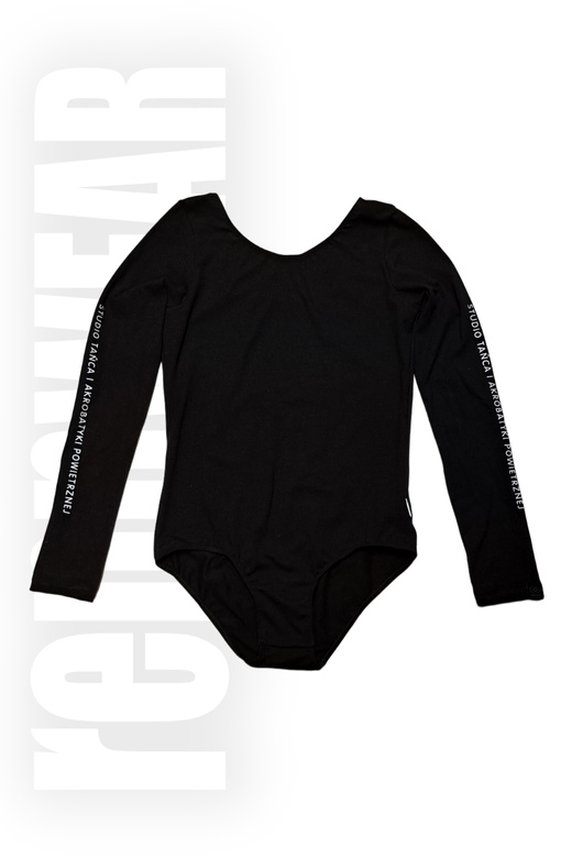 WHITE SWAN | Body DR bawełna czarny | DTF | rennWEAR