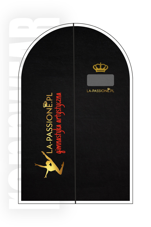LA PASSIONE | Pokrowiec na odzież strój startowy 57x80 cm | sublimacja | rennWEAR