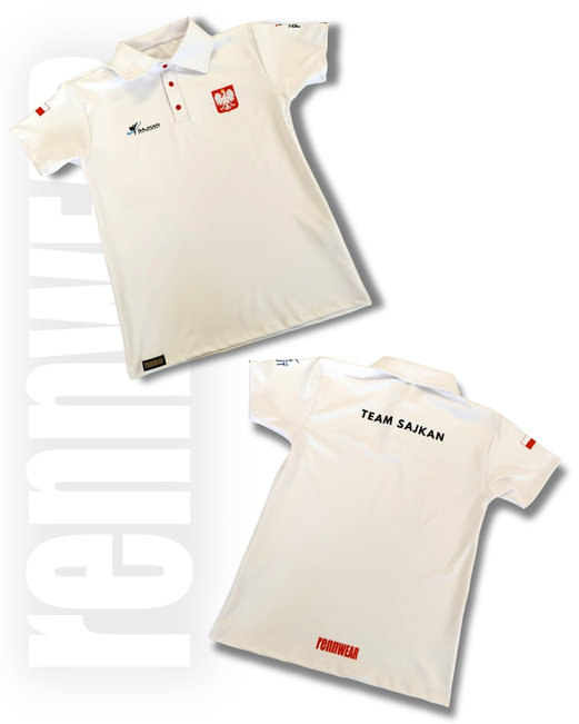 SAJKAN | Koszulka POLO POLAND | sublimacja | rennWEAR