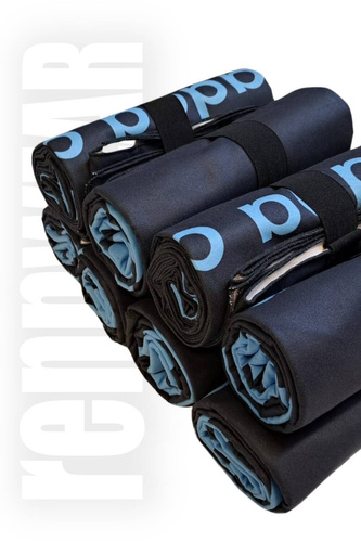 AQUA ARTISTIC | Ręcznik XXL z gumką | rennWEAR