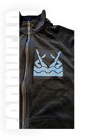 AQUA ARTISTIC | Bluza klubowa z zamkiem| rennWEAR