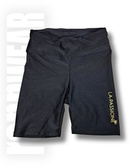 LA PASSIONE | Kolarki z wysokim stanem lycra czarny | DTF | rennWEAR