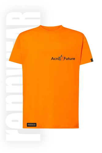 ACRO FUTURE | T-shirt pomarańczowy