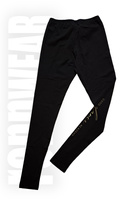 GOOD DANCE ACADEMY | Legginsy bawełniane czarne | rennWEAR