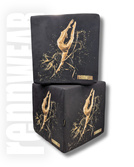 GOLDEN GYMNAST | Kostka treningowa do ćwiczeń | Pufa |  40x40x40 cm | rennWEAR