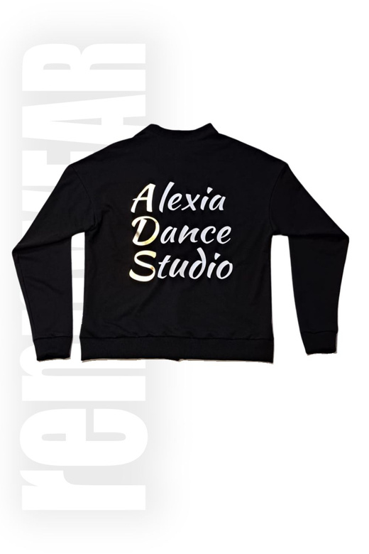 Bluza klubowa z zamkiem Koledżówka / ALEXIA DANCE STUDIO