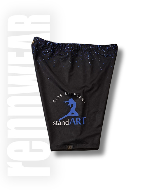 KS STANDART | Krótkie legginsy + SUBLIMACJA | rennWEAR | PRODUKT z LOGO i GRAFIKĄ KLIENTA