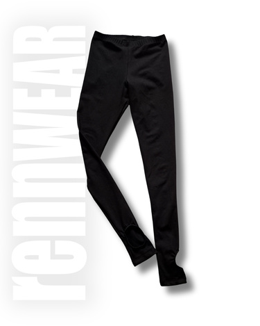 Legginsy z dziurą na piętę pas standardowy / by RENN