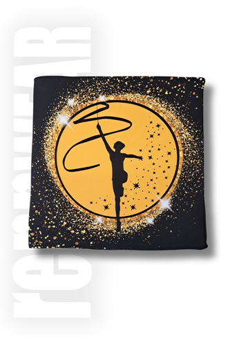 GOLDEN DUST | Poduszka do rozciągania 30x30x4cm