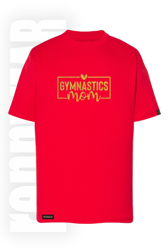 Studio Gwiazd | Koszulka Gymnastics Mom typu T-shirt |