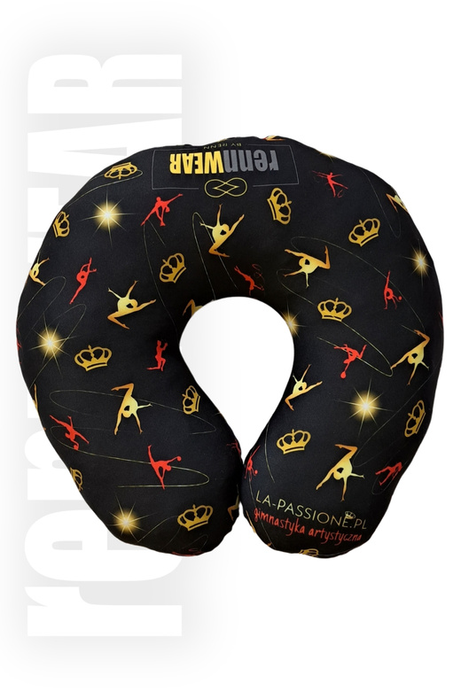 LA PASSIONE | Poduszka podróżna Rogal podróżny (sublimacja full print) | rennWEAR