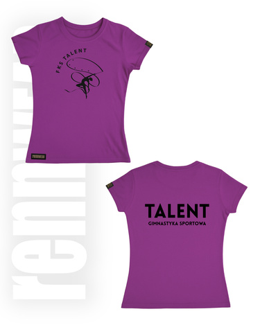 TALENT | Koszulka taliowana GS | wiskoza | DTF | rennWEAR