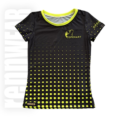 OPEN ART | T-shirt taliowany KR LIGT sublimacja | rennWEAR