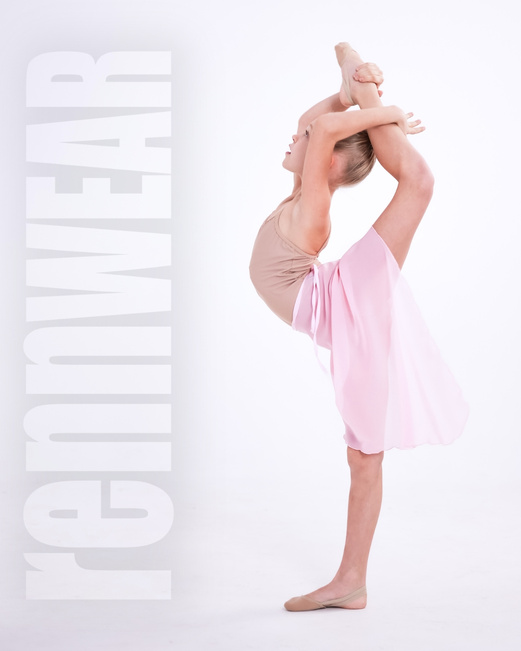 GYMNASTICS ACADEMY | Komplet body + spódnica szyfonowa | rennWEAR