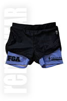 FGA | Spodenki klubowe niebieski czarny (sublimacja full print) | rennWEAR