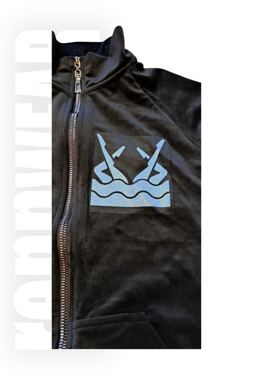 AQUA ARTISTIC | Bluza klubowa z zamkiem| rennWEAR