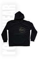 GOOD DANCE ACADEMY | Bluza wkładana z kapturem JHK czarna + DTF | rennWEAR