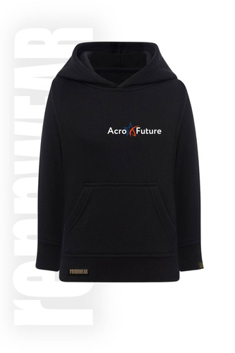 ACRO FUTURE | Bluza z kapturem czarny