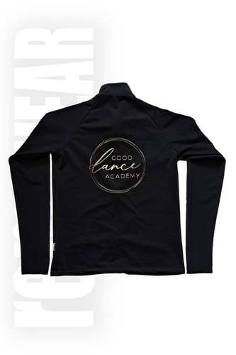 GOOD DANCE ACADEMY | Bluza PRO ELASTIC DR czarna | rennWEAR