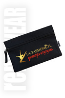 Piórnik Kosmetyczka 13,5 x 22 cm czarny | DTF