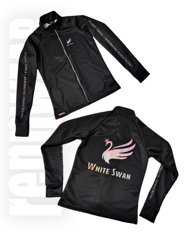 WHITE SWAN | Bluza reprezentacyjna sublimacja | rennWEAR