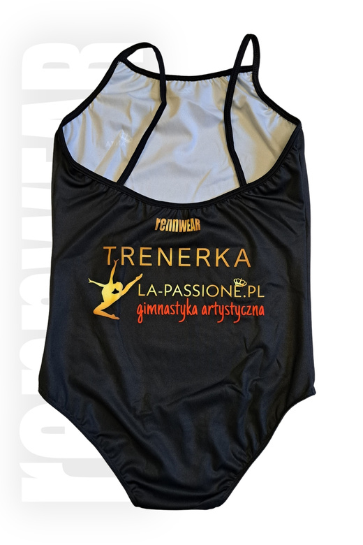 LA PASSIONE | Body na cienkich ramiączkach + PERSONALIZACJA | rennWEAR