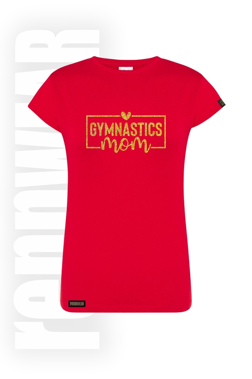 Studio Gwiazd | Koszulka Gymnastics Mom taliowana | 