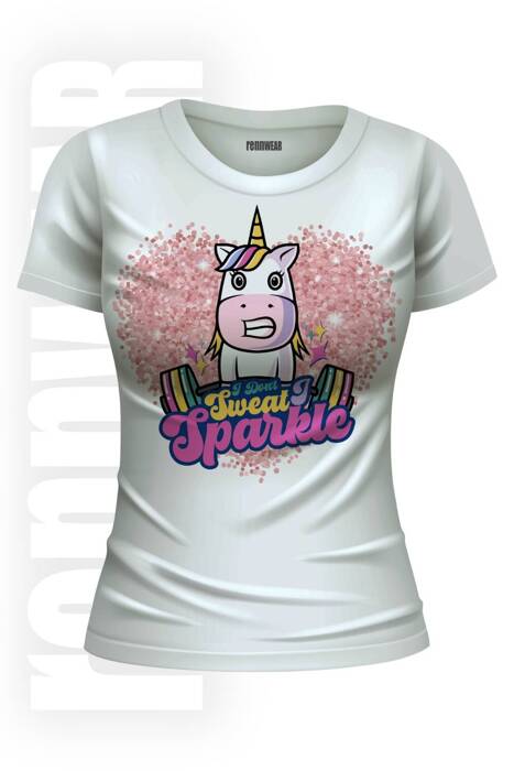 Koszulka T-shirt Gym "Sparkle"