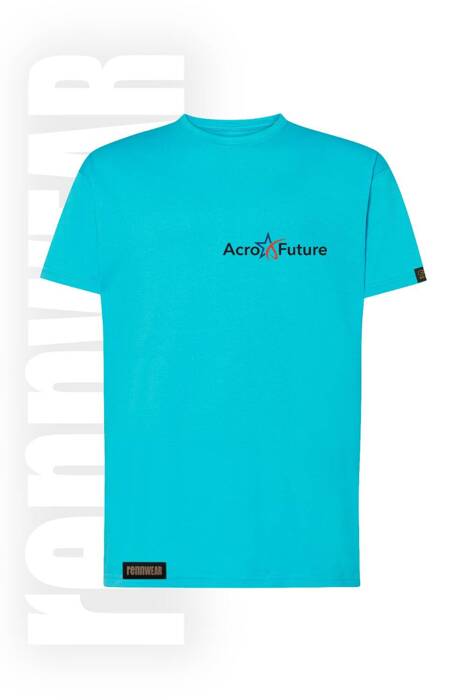 T-shirt turkusowy / Acro Future